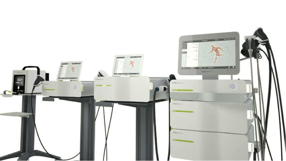 Shockwave therapy system supported by Wabel Medical in Ontario