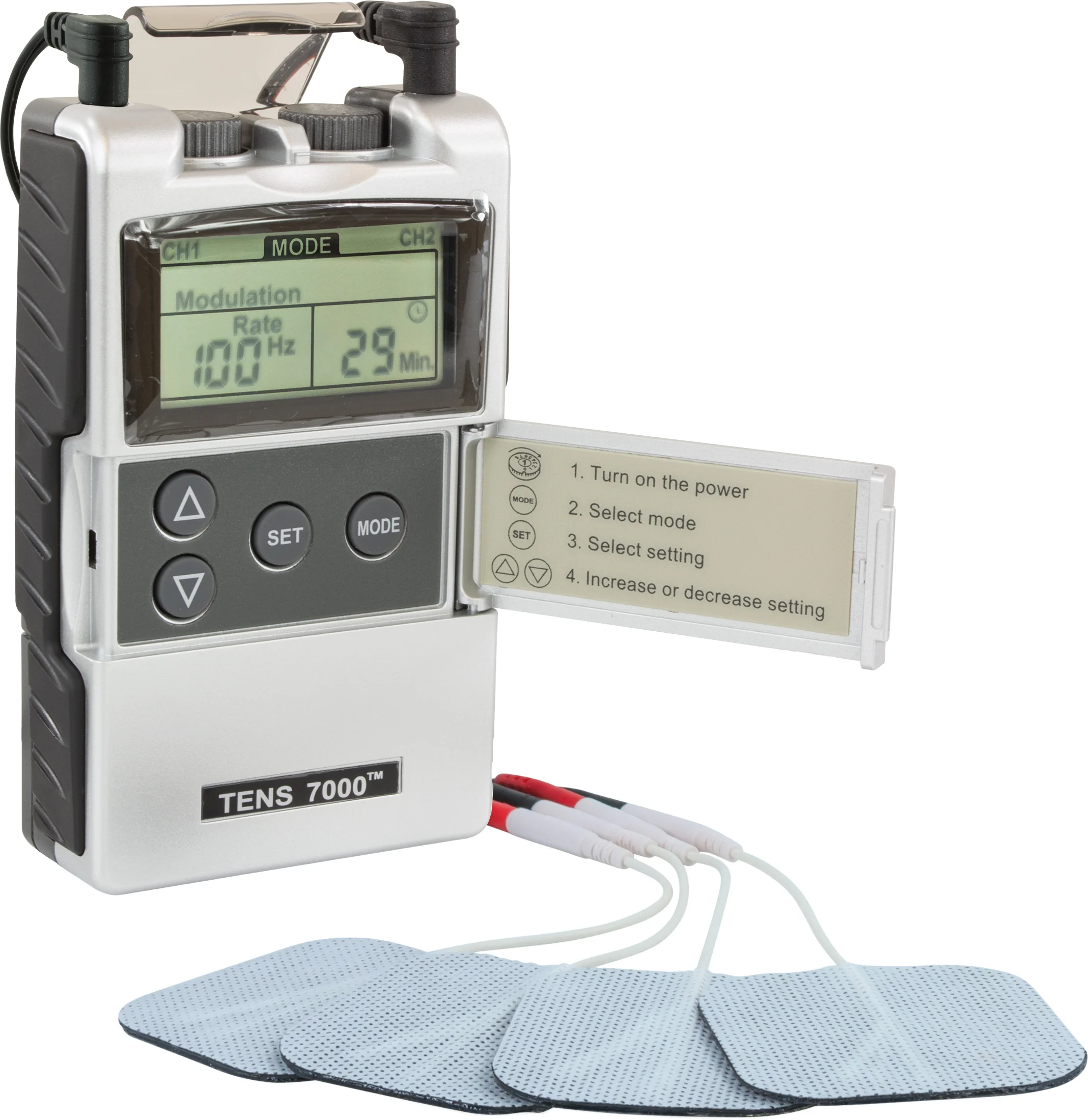 Professional TENS unit inspected and tested by Wabel Medical