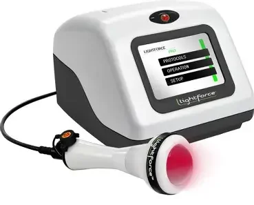 Therapeutic laser equipment prepared for optical output verification