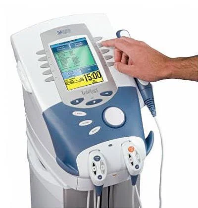 Physiotherapy equipment prepared for preventive maintenance and inspection
