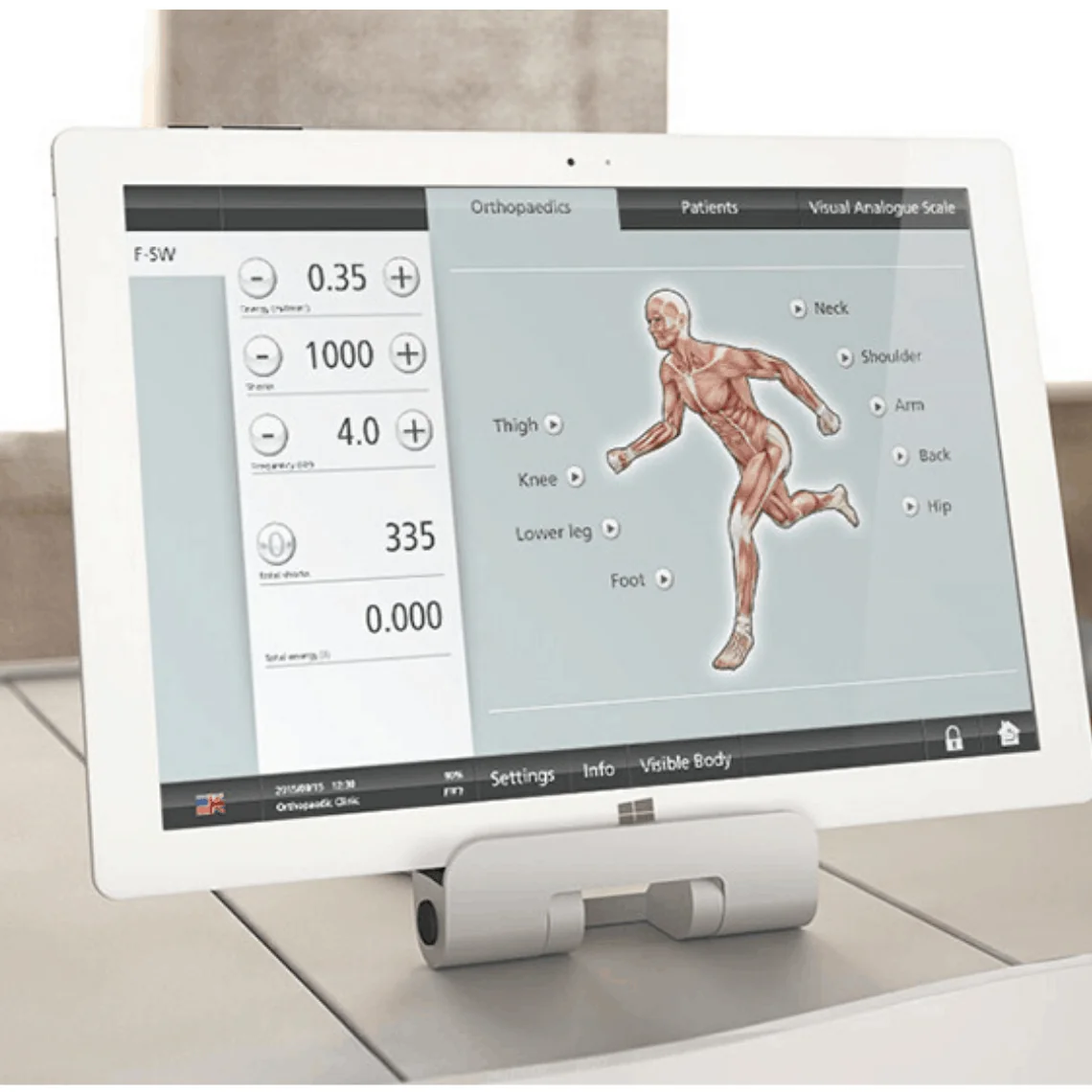 STORZ shockwave performance verification